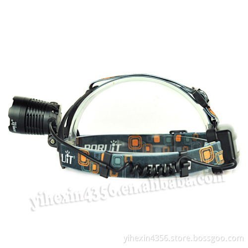 Boruit 2LED Light Colorful LED Headlamp 1000Lumen